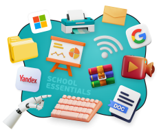 Цифровая база для школьника - КИБЕРшкола программирования для детей, компьютерные курсы для школьников, начинающих и подростков - KIBERone г. Великий Новгород