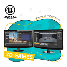 Unreal Engine 4. Игровой движок - КИБЕРшкола программирования для детей, компьютерные курсы для школьников, начинающих и подростков - KIBERone г. Великий Новгород