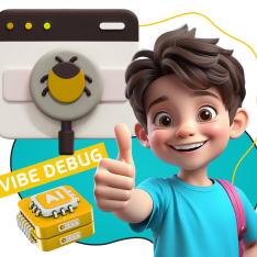 Тестирование & Vibe Debug. Охотники за багами - КИБЕРшкола программирования для детей, компьютерные курсы для школьников, начинающих и подростков - KIBERone г. Великий Новгород