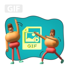 Gif-анимация - КИБЕРшкола программирования для детей, компьютерные курсы для школьников, начинающих и подростков - KIBERone г. Великий Новгород