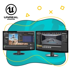 Разработка игр на движке Unreal - КИБЕРшкола программирования для детей, компьютерные курсы для школьников, начинающих и подростков - KIBERone г. Великий Новгород