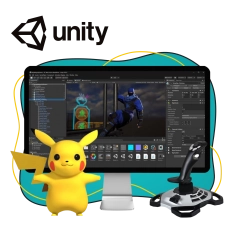 Мир игр на Unity 2D на популярном движке + AI-помощники - КИБЕРшкола программирования для детей, компьютерные курсы для школьников, начинающих и подростков - KIBERone г. Великий Новгород