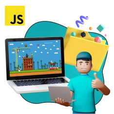 JavaScript + AI. Проектное обучение + геймификация + AI-помощники - КИБЕРшкола программирования для детей, компьютерные курсы для школьников, начинающих и подростков - KIBERone г. Великий Новгород