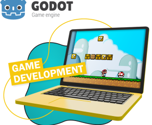 Godot.  Основа создания легендарных игр - КИБЕРшкола программирования для детей, компьютерные курсы для школьников, начинающих и подростков - KIBERone г. Великий Новгород