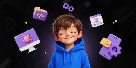 Идеальный сайт с нуля: код, дизайн и AI-помощник - КИБЕРшкола программирования для детей, компьютерные курсы для школьников, начинающих и подростков - KIBERone г. Великий Новгород